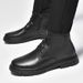 Men's Martin Boots Outdoor Casual Leather Boots High-top Large-size Thermal Cotton Boots Top Layer Non-slip_vogvips.com