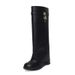 Women’s Shoes Boots Lock Buckle Long Boots Inner Heightening Wedge Heel Thick Bottom Mid Tube High Tube Trouser Boots_vogvips.com