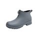 Voyage 2025 Cross-Border Japan-Korea Low-Cut Fashion Waterproof Boots Outdoor Couple Non-Slip Fleece-Lined New Rain Shoes Short_vogvips.com