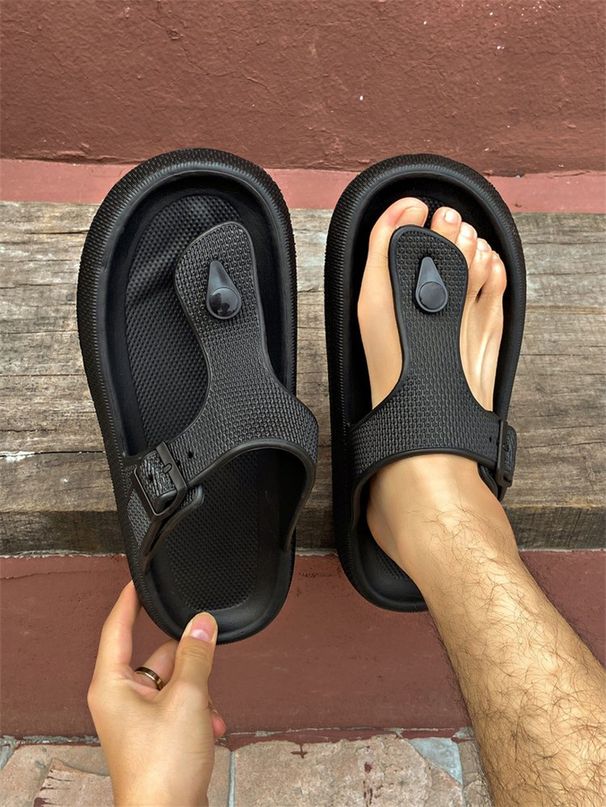 plus Size Women's Platform Sandals Lightweight Breathable Casual Flip Flops Comfortable Outdoor Shoes_vogvips.com