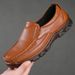 European Warm Series Autumn Winter Business Casual Leather New Style Cowhide Sole Men's Driving Shoes_vogvips.com