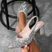 Cross-border Hot-selling Foreign Trade High-heeled Shoes, Shiny Rhinestone Party Style Height-increasing Sandals,_vogvips.com