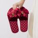 Wedding Slippers, Festive Red, A Couple's Wedding, Bride's Dowry Set, Wedding Room Supplies Collection, Newlywed Couple_vogvips.com