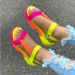 Beach 2024 Summer Woman Non-Slip Casual Multi Color Shoes Fashion Solid Open Toe Sandals Daily Comfortable_vogvips.com