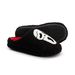 Halloween Horror Skull Cotton Autumn Winter Plush Slippers Men's Silent Soft Sole Furry Shoes_vogvips.com