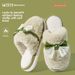 Cotton Slippers Women's Autumn And Winter 2025 New Indoor Home Non-slip Soft Bottom Plush Warm Confinement Cotton Drag Winter_vogvips.com