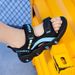 Summer New Cool Slippers, Boys' Sandals, Open Toe Beach Mid Size Shoes, Soft Sole Children's Shoes_vogvips.com