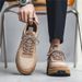 Summer Breathable Mesh Men's 2024 New Retro Jogging Sports Low-Top Casual Shoes Thick-Soled Non-Slip Sneakers_vogvips.com