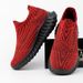 Men's Women Running Comfortable Slip On Man Socks Shoes Lightweight Knit Breathable Casual Outdoors Sneakers_vogvips.com
