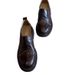 Sheepskin Round Toe Thick Sole Studded Slip On Deep Mouth Women S Autumn New Mid Heel Loafers_vogvips.com