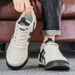 European Men's New Spring Fashion Versatile Color-blocked Sports Casual Shoes, Lightweight, Comfortable, Trendy German_vogvips.com