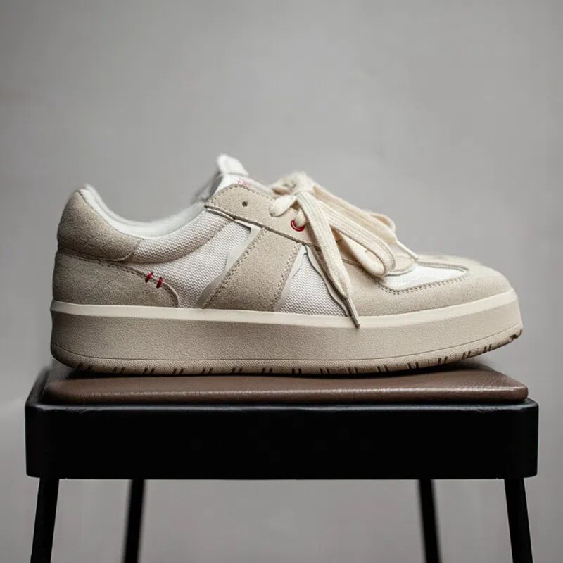 Men’s Shoes spring and autumn new all match retro trend shoes men's height enhancing thick soled casual sports shoes_vogvips.com