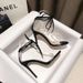 2025 Season Lace-up Transparent One-strap Open-toe High Heels Thin Heel Versatile Sexy Strappy Sandals Women_vogvips.com