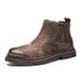 European Warm Series Genuine Leather Low-Top Martin Winter Fleece-Lined Warm Men's British Style Trendy Boots For Men_vogvips.com