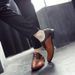 Men's Leather Business Shoes Pointed Toe Comfortable Oxford Dress Shoes Wedding Work Formal_vogvips.com