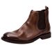 European Warm Series Men Round Toe Brown Martin Boots Top Layer Cowhide Casual Leather Shoes_vogvips.com