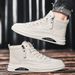 Men's Shoes Autumn And Winter Casual Sports Board Shoes Winter Fashionable Thick Soled Anti Slip Shoes_vogvips.com
