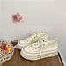 NEWThick-soledCanvasWhite Sneakers ForFemale Students, Original And Versatile Board Shoes, Single Shoes For Girls, Versatile Sports Shoes, Bestsellers_vogvips.com