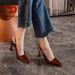 DRYWRLD Sexy Closed-Toe Runway Sandals 2025 Spring/Autumn Patent Leather Stiletto Heel Back Strap Pointed Toe High Heels_vogvips.com