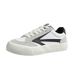 Spring And Autumn New Canvas Women's Student Korean Edition Casual Board Shoes Sporty Style Ins Trendy Lace Flat Bottom_vogvips.com