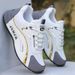 Men's Shoes Lightweight Breathable Mesh Casual Sneakers With Thick Sole For Summer, Comfortable Round-Toe Walking Shoes_vogvips.com