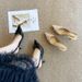 G860-14 Women's High-Heel Sandals With Pointed Toe, Bowknot, Shallow Mouth, Thin Heel, Hollowed-Out Design, Front And_vogvips.com