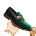 Suitable For All Seasons 2025 New Loafers British Style Suede Soft Comfortable Moccasins Fashion Casual Slip-On Business Men's Shoes_vogvips.com