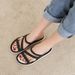 Summer New Cross-Border Sandals Beach Shoes Korean Style Flat Casual Women's Slippers_vogvips.com