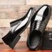 Men's leather shoes spring and autumn business formal wear men's leather shoes casual breathable soft surface comfortable middle-aged men's leather sh_vogvips.com
