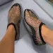 Casual Shoes Luxury Crystal Flats Loafers Woman Brand Designer Mesh 2024 Autumn Sport Walking Cool Boots Sandals_vogvips.com