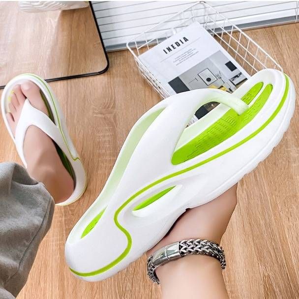 Men's Flip-Flop Outward Wear Fashionable Casual Thick Bottom New Arrival Beach Home Sandals Cross-Border New Arrival_vogvips.com