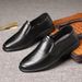 Spring Autumn New Set Of Casual Le Fu Lightweight Leather Middle-aged And Elderly Men's Shoes, Lazy Shoes_vogvips.com