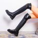 Plus Size 2023 Autumn Winter New Elastic Women Platform Thick Sole High Slim Side Zipper Over-the-Knee Long Boots_vogvips.com