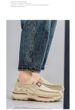 2026 Summer New Style Men's Retro Ruffled Canvas Shoes - Casual Lazy Shoes_vogvips.com