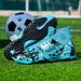 Soccer Shoes Men's and women's high top sneakers grass non-slip broken spike training shoes primary school growth spike sneakers_vogvips.com