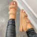 SHLIANG New Women Summer Sandals Flat Platform Sandals Fashion Fish Mouth Rome Sandals Casual Shoes For Women Y0290_vogvips.com