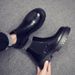 Chelsea Boots Men's Breathable High-top Shoes Wind One-pedal Martin Boots Men's Boots Men's Cigarette Boots_vogvips.com