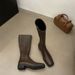 Over-the-Knee Knight 2025 Early Autumn Women's Thick Sole Elastic Slim Slimming Chunky Heel Melad Boots_vogvips.com