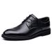 Leather For New Business Dress, Casual Breathable Men's British And Korean Version Pointed Groom's Wedding Shoes_vogvips.com