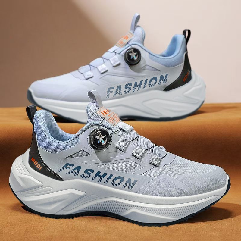Men's Sports 2026 New Summer Model For Teenagers With Rotating Buckle, Soft Sole, Shock Absorption, Ultra-Light Casual_vogvips.com