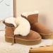 Women's Shoes Side-Zip Snow Boots – Shearling Lined Winter Shoes (Waterproof & Slip-Resistant)_vogvips.com