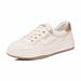 Genuine Leather White Sneakers For Women 2026 Spring Summer Mesh Breathable Comfortable Lightweight Casual Hollow Thin_vogvips.com