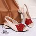 Trendy Cross-border Plus-size Patchwork Color-blocked Peep-toe Sandals, 2024 Summer New Style, Low-heeled, Comfortable,_vogvips.com