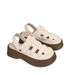 Roman Sandals For Women Summer Half Slippers Home Non-Slip Fashion Versatile Beach Two-Way Wear Thick-Soled Clogs_vogvips.com