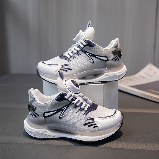 Children's Sports 2025 Spring New Girls' Training Breathable Soft Sole Big Kids Boys' Running Shoes_vogvips.com