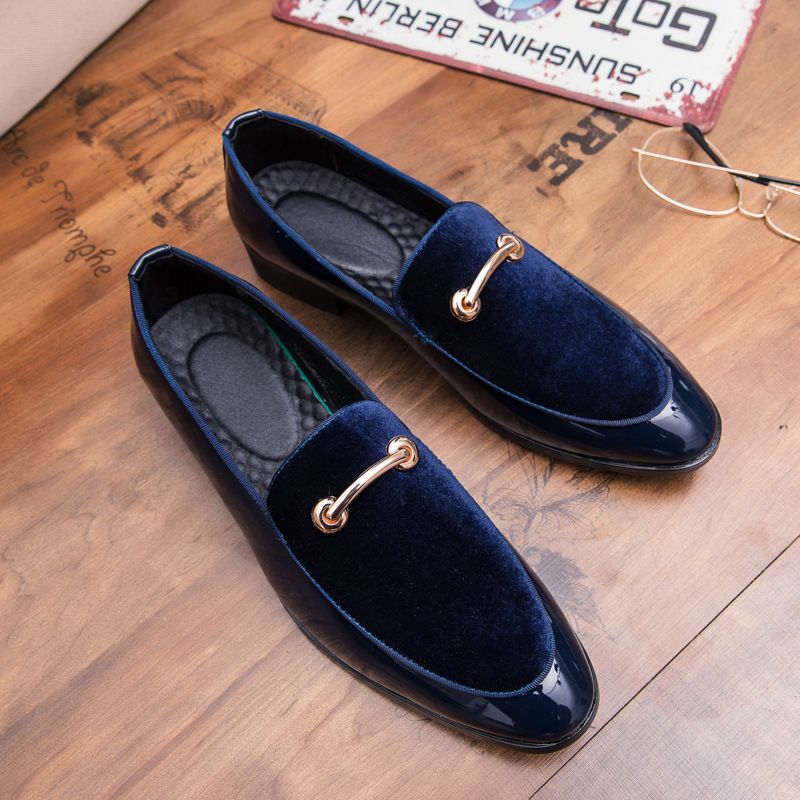2025s 2025 Spring Autumn New Loafers Patent Leather Casual Shoes Men_vogvips.com