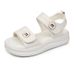 Sandals 2026 New Women's Thick-soled Flat-bottomed Breathable Leisure Sports Style Female Students Beach Shoes Wholesale Middle-aged And Elderly_vogvips.com