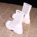 Women's Short Thick Sole Martin 2025 New Spring Summer Thin Flat Mesh Breathable Versatile Boots_vogvips.com