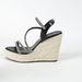 Sexy Jute Rope High Heel Sandals - Platform Wedge Shoes With Rhinestones For Women, Fashionable Bohemian Summer Beach Shoes_vogvips.com