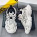 ShoeVault Hong Kong Style Thick-Soled Mesh Dad Shoes For Men, Trendy Brand, High-End Feel, Youth Student Casual Versatile_vogvips.com